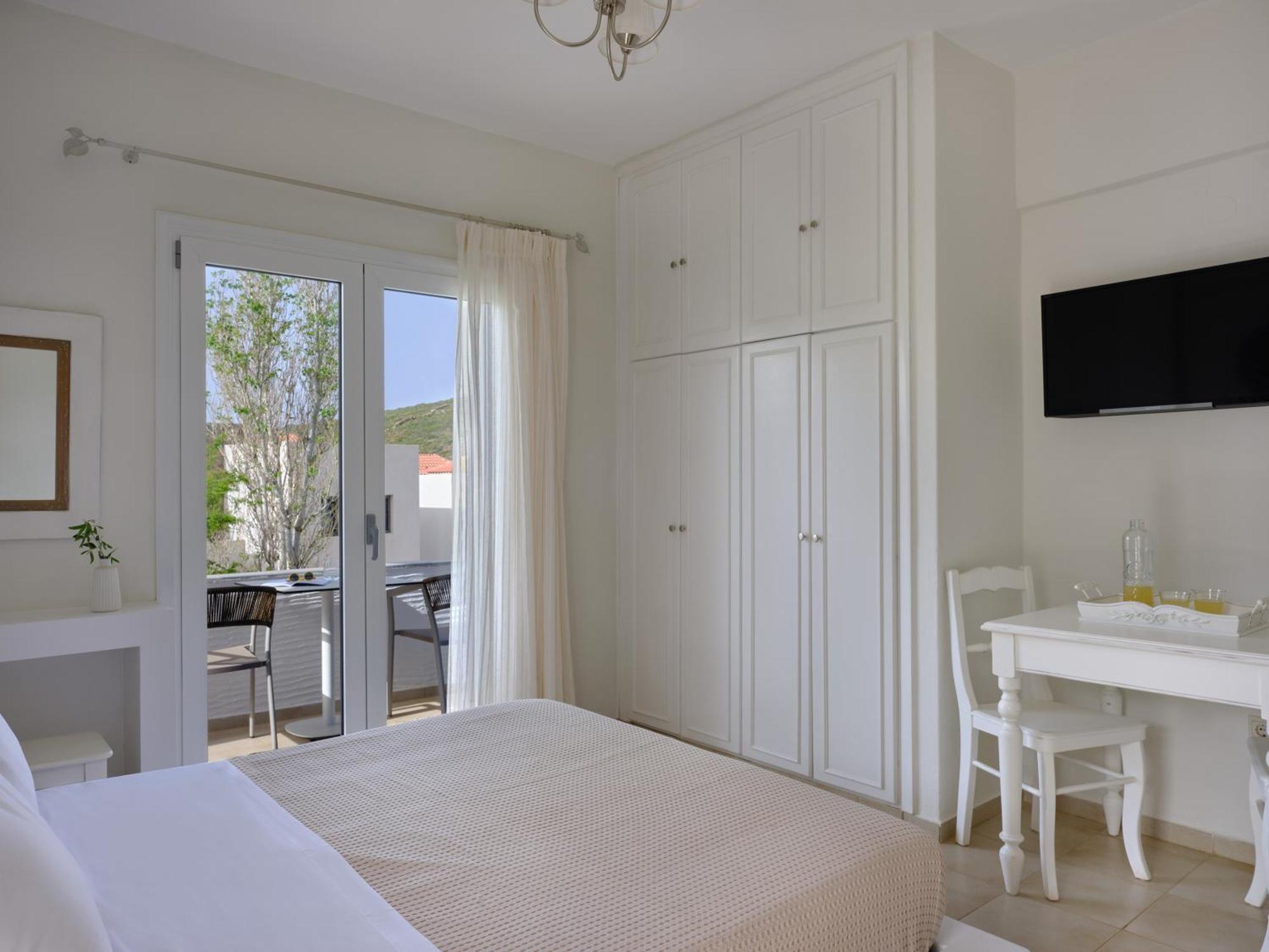 Aelia Appartement Áyios Pétros Kamer foto