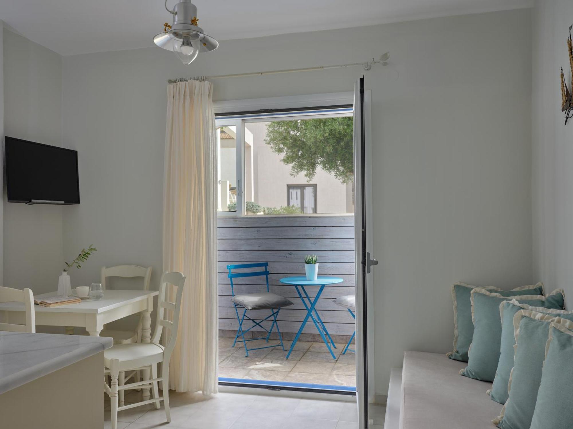Aelia Appartement Áyios Pétros Kamer foto